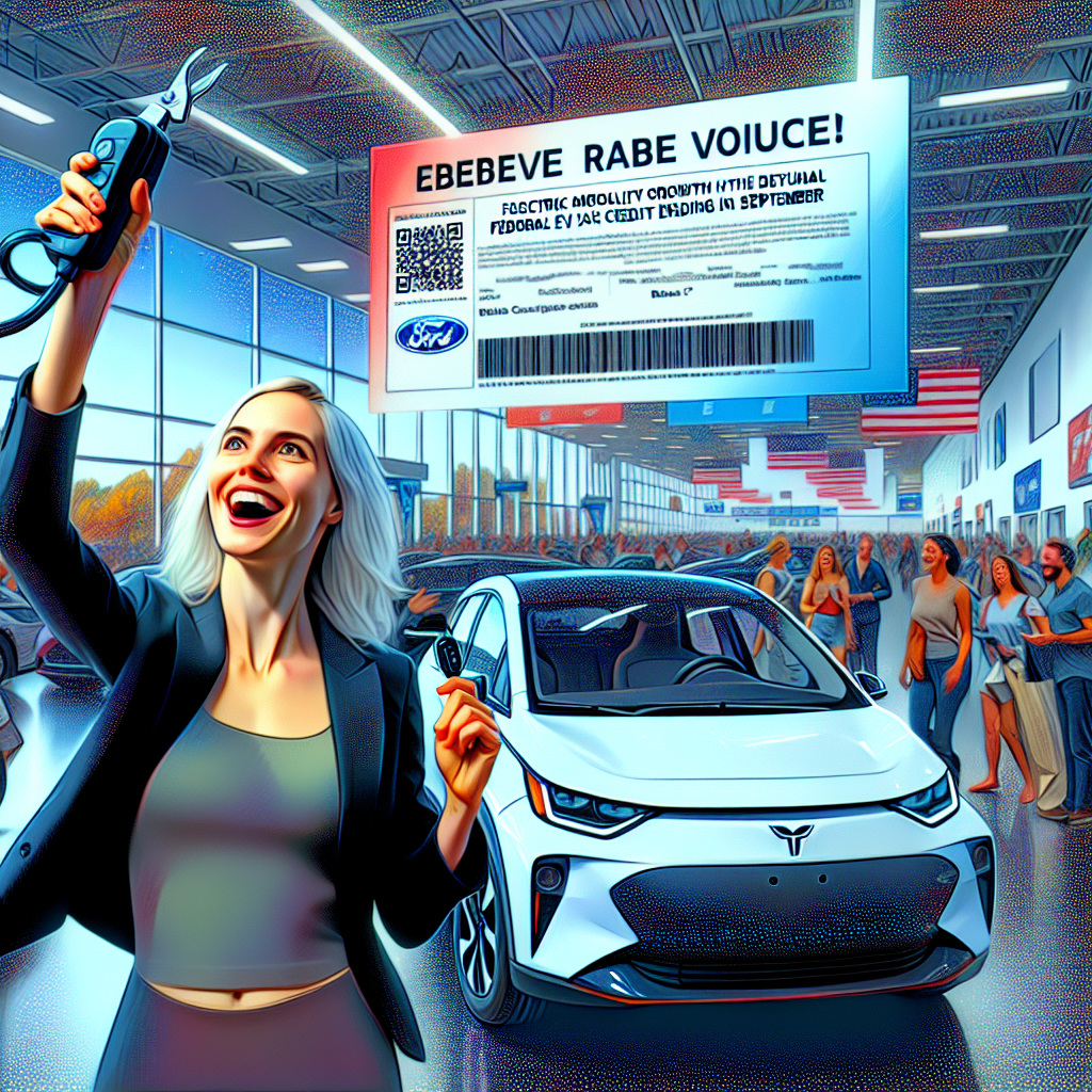 Rush for EV Tax Credits as Federal Incentive Program Nears End