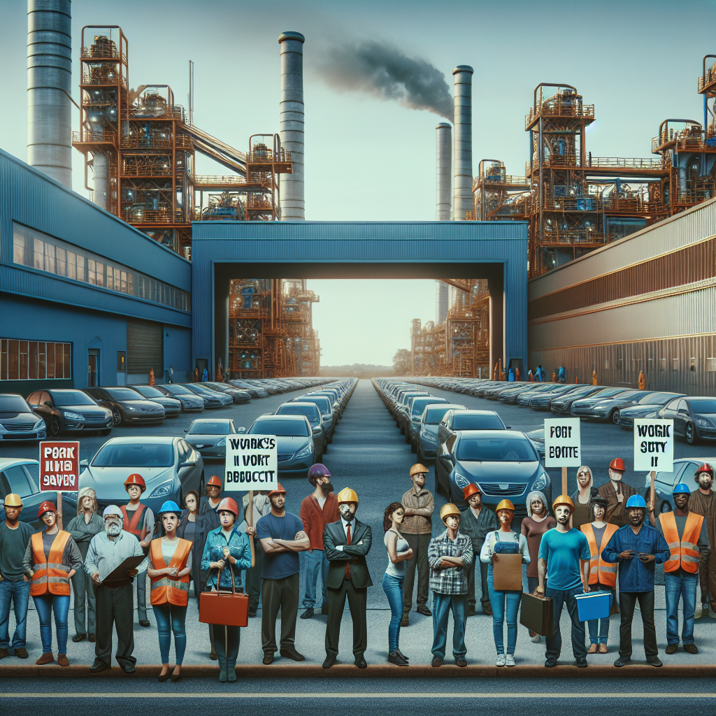 Global Auto Industry Faces Production Disruptions Amid Labor Challenges and Cost Cuts