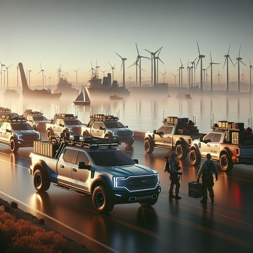 From Patrol Cars to Front Lines: Pickups Take on Official and Defense Duties