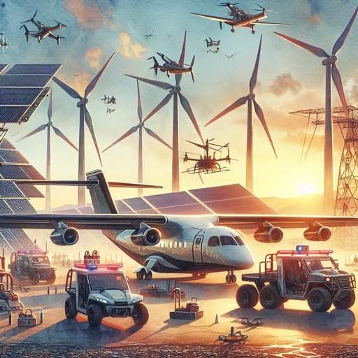 NCA Batteries Revolutionize Electric Aviation and Rescue Vehicles