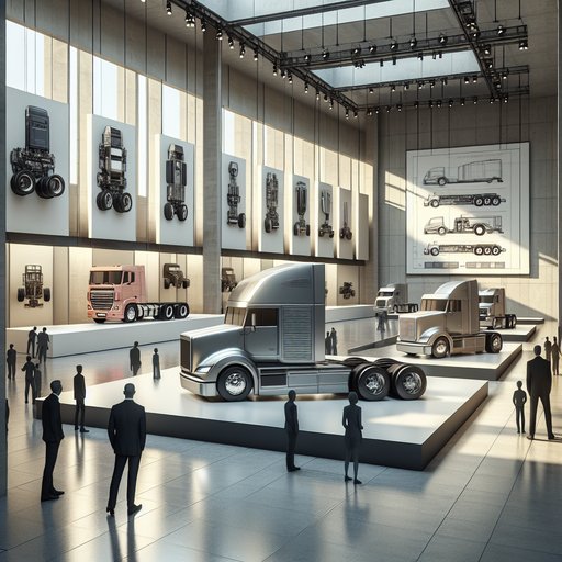 Museums and design forums elevate heavy trucks to industrial icons